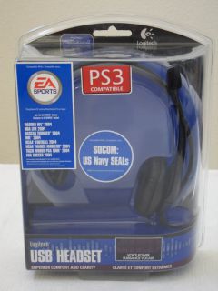  USB Vantage USB Headset PlayStation 2 3 PS2 PS3 ea Sports New