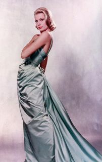 Grace Kelly Teal Green Oscars Dress Academy Awards Funko Bobblehead