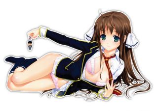 japanese high school girl anime car decal sticker 001 from