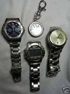 MENS WATCH LOT GUESS WATER PRO DIAMOND ALLUDE 30M DIVE WATCH SCOOBY