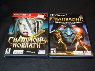 Lot of Playstation 2 Games CHAMPIONS OF NORRATH & RETURN TO ARMS