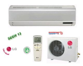 18000 BTU LG Ductless Mini Split Air Conditioner SEER 13 Cool Heat