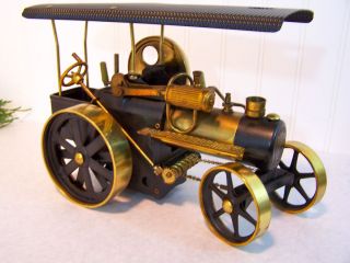 Wilesco Model Steam Tractor D 406 Working Brass Steam Engine Great Toy