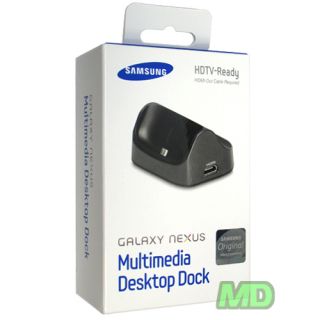   Galaxy NEXUS I515 HDMI Multimedia Desktop Dock w Charger NEW RETAIL