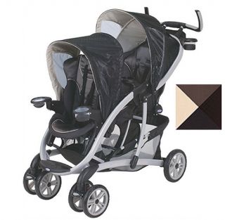 Graco Baby Quattro Tour Duo Twin Double Stroller Front and Black Black