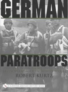German Paratroop Book Paratrooper Helmet Patch WWII WW2