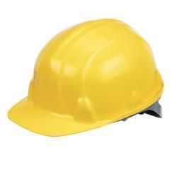 Yellow Hard Hat Construction Worker Safety Site Helmet