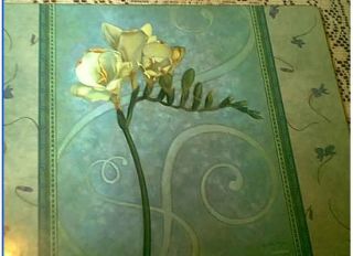  PIMPERNEL WHITE LILIES HARD LAMINATED PLACEMATS & 4 COASTERS CORKBOARD