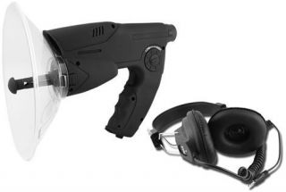 Handheld Dish Spy Ear Audio Covert Hearing Amplifier