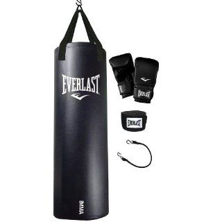 Everlast MMA Heavy Punching Bag Kit Boxing Gloves