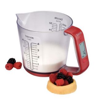 New Taylor 3890 Digital Scale with Measuring Cup