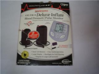 Healthy Living Ultra Deluxe Blood Pressure Pulse Monitor BD 1234W