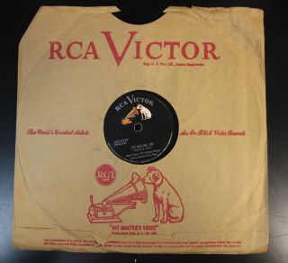 Hank Snow 78 RPM RCA Victor 420 0557 IM Moving on with This Ring