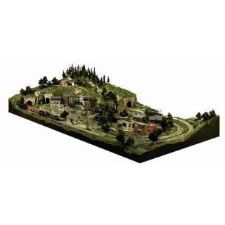 Woodland Scenics HO Grand Valley Layout Kit 4x8 Feet WOOST1483