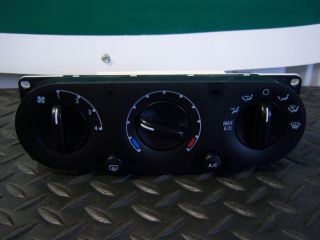  Heater AC Temperature Control Panel 2003 Air Conditioning Heat 03