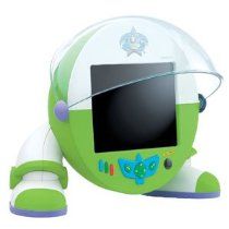 RARE Hannspree Disney Buzz Lighyear Helmet Toy Story LCD TV Used