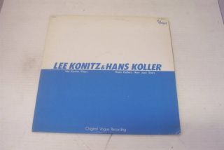 Lee Konitz Hans Koller LP Japan Vogue 10 Trax