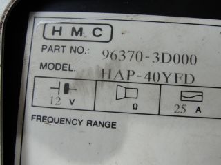 2002 2005 Hyundai Sonata Hap 40YFD Car Audio Power Amplifier 96370