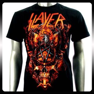 Slayer Heavy Metal Rock Punk Band Music T Shirt Sz XL SLA17