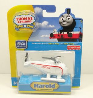  Friends Take N Play Along Diecast Metal Helicopter Harold