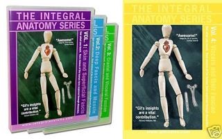 Integral Anatomy 4 DVD Dissection Series w Gil Hedley