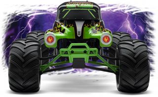 New Traxxas Monster Jam Grave Digger 1 16 Scale 2WD RTR 7202A