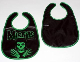 Misfits Punk Rock Skull Fiend Baby Infant Toddler Reversible Vinyl