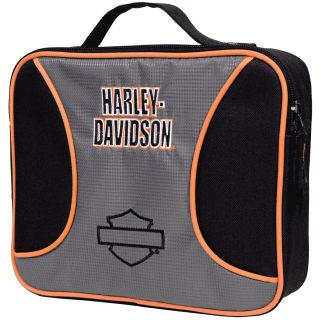 harley davidson canvas lunch box