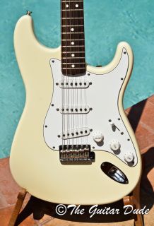 Fender Hendrix Voodoo Strat 1968 RI Stratocaster RARE White w Rosewood