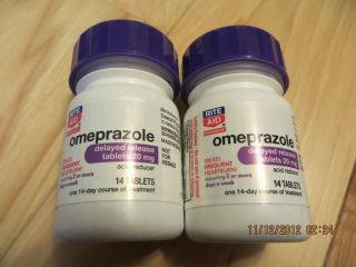 Omeprazole OTC Delayed Release Tablets 20mg Acid Reducer 28 Tablets