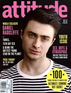 Attitude Magazine 182 Gay Harr Potter Daniel Radcliffe