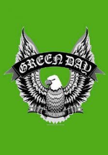 Green Day Poster Flag Eagle Logo Tapestry Punk New