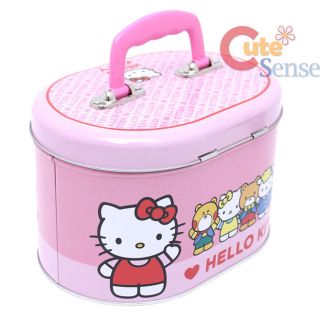 Sanrio Hello Kitty and Firends Tin Lunch Box Metal Jewelry Case