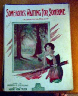 Somebodys Waiting Sterling Von Tilzer 1919