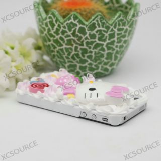 Hello Kitty Cake Hard Case gift cover for apple iPhone 4S 4G 4 cover