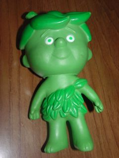 Vintage Jolly Green Giant Little Sprout Rubber Doll Moveable Head