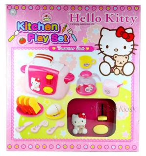 Sanrio Hello Kitty Kitchen Play Breakfast Toaster Set