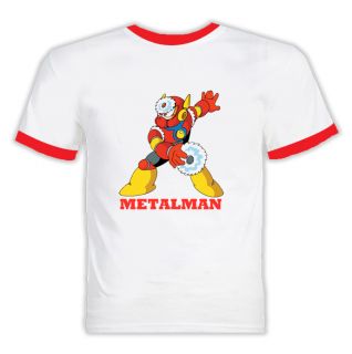  Metalman Robot Megaman Video Game T Shirt