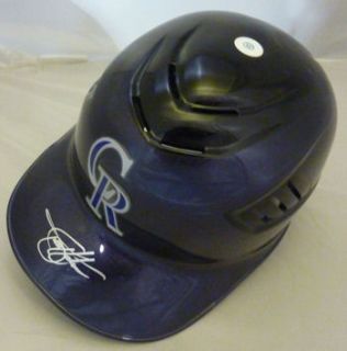 Todd Helton Autographed Signed Full Size Rawling Batting Helmet