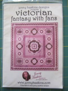Jenny Haskins Victorian Fantasy with Fans Embroidery CD