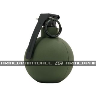 Airsoft Pomegranate Grenade Metal OD