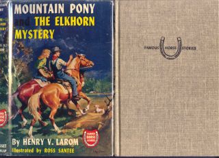  The Elkhorn Mystery by Henry Larom Famous Horse Stories G D DJ