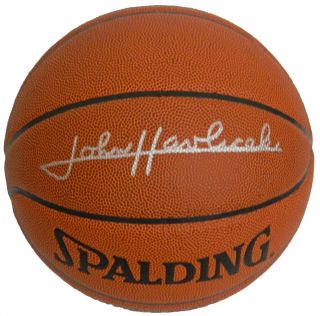 Celtics John Havlicek Signed Spalding NBA Indoor Outdoor Basketball
