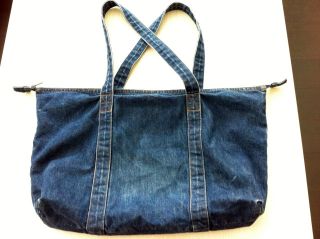 Denim Indigo Jeans New Standard Tote Bag Shoulder Handbag