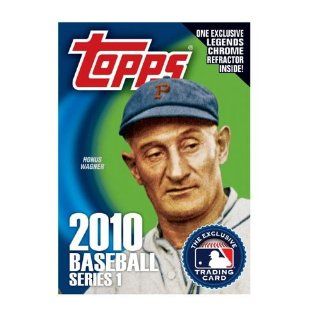 MLB 2010 Topps 1 Cereal Box   Honus Wagner (55 Cards