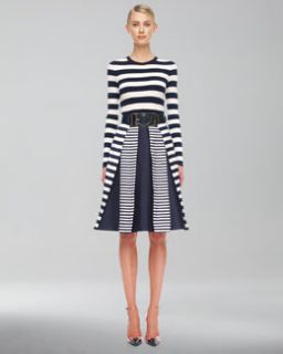  top mix stripe shantung skirt $ 350 1895 pre order spring 2013 runway