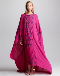 Emilio Pucci Lace Inset Sheath Dress, Lotus   