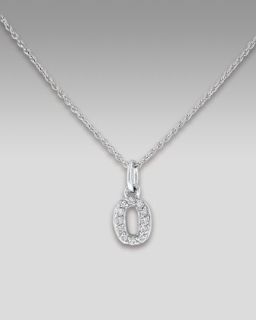 Diamond Number Necklace,