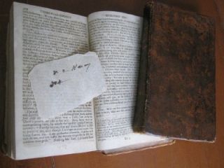 Bible Dialogs James Hervey RARE Antique Set 1802 Hand Drawn Bookplate