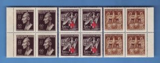 Nazi Germany Postage Third 3rd Reich Heydrich SS Eagle Stamps Blocks